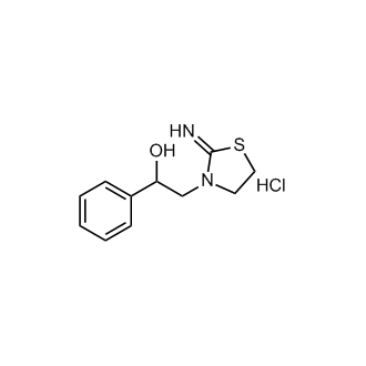 2-(2-Imino-1,3-thiazolidin-3-yl)-1-phenylethan-1-ol hydrochloride