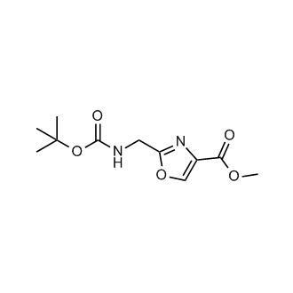 Methyl 2-({[(tert-butoxy)carbonyl]amino}methyl)-1,3-oxazole-4-carboxylate