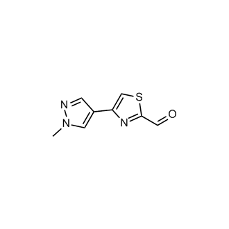 4-(1-Methyl-1h-pyrazol-4-yl)-1,3-thiazole-2-carbaldehyde