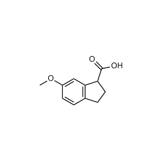 6-Methoxy-2,3-dihydro-1h-indene-1-carboxylic acid
