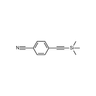 4-[2-(trimethylsilyl)ethynyl]benzonitrile