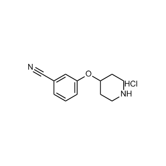 3-(Piperidin-4-yloxy)benzonitrile hydrochloride