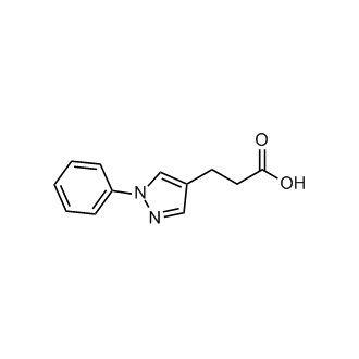 3-(1-Phenyl-1h-pyrazol-4-yl)propanoic acid