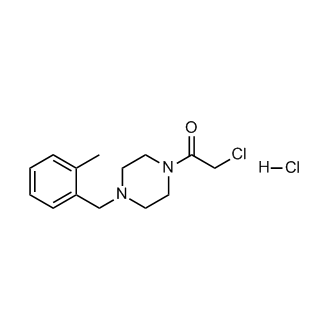 2-Chloro-1-{4-[(2-methylphenyl)methyl]piperazin-1-yl}ethan-1-one hydrochloride