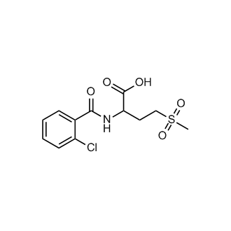2-[(2-chlorophenyl)formamido]-4-methanesulfonylbutanoic acid