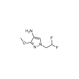 1-(2,2-Difluoroethyl)-3-methoxy-1h-pyrazol-4-amine