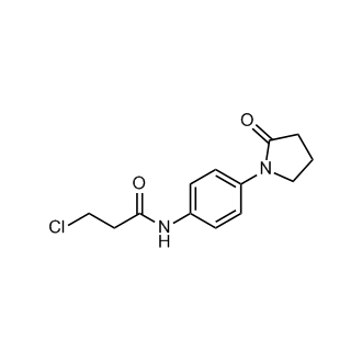 3-Chloro-n-[4-(2-oxopyrrolidin-1-yl)phenyl]propanamide