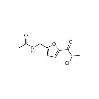 n-{[5-(2-chloropropanoyl)furan-2-yl]methyl}acetamide