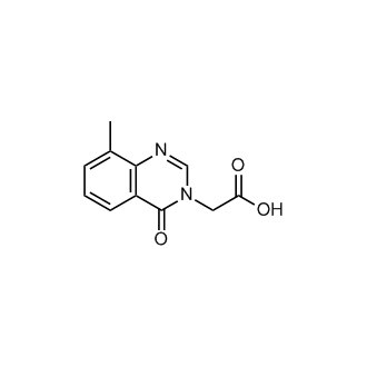 2-(8-Methyl-4-oxo-3,4-dihydroquinazolin-3-yl)acetic acid