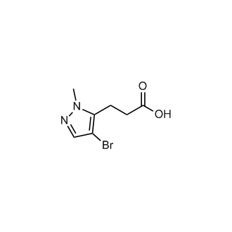 3-(4-Bromo-1-methyl-1h-pyrazol-5-yl)propanoic acid