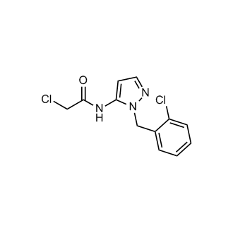 2-Chloro-n-{1-[(2-chlorophenyl)methyl]-1h-pyrazol-5-yl}acetamide