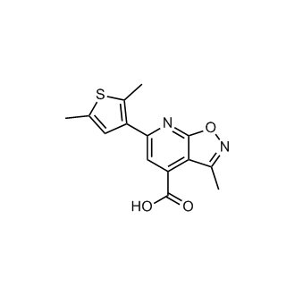 6-(2,5-Dimethylthiophen-3-yl)-3-methyl-[1,2]oxazolo[5,4-b]pyridine-4-carboxylic acid