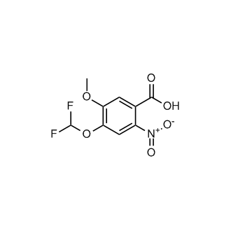 4-(Difluoromethoxy)-5-methoxy-2-nitrobenzoic acid