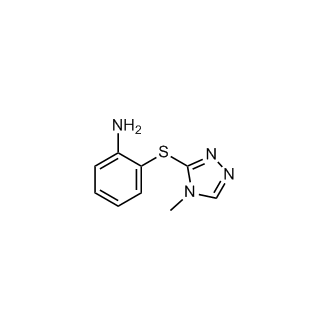 2-[(4-methyl-4h-1,2,4-triazol-3-yl)sulfanyl]aniline