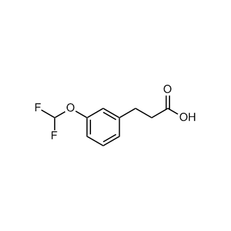 3-[3-(difluoromethoxy)phenyl]propanoic acid