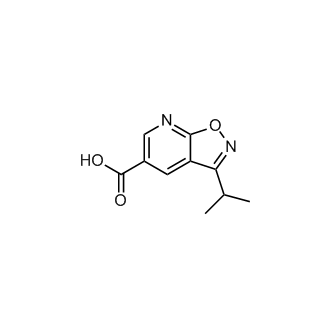 3-(Propan-2-yl)-[1,2]oxazolo[5,4-b]pyridine-5-carboxylic acid