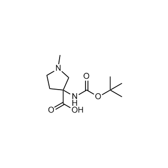 3-{[(tert-butoxy)carbonyl]amino}-1-methylpyrrolidine-3-carboxylic acid