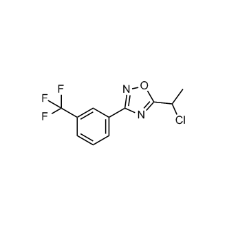 5-(1-Chloroethyl)-3-[3-(trifluoromethyl)phenyl]-1,2,4-oxadiazole
