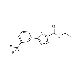 Ethyl 3-[3-(trifluoromethyl)phenyl]-1,2,4-oxadiazole-5-carboxylate