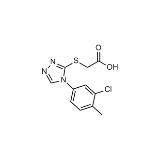 2-{[4-(3-chloro-4-methylphenyl)-4h-1,2,4-triazol-3-yl]sulfanyl}acetic acid