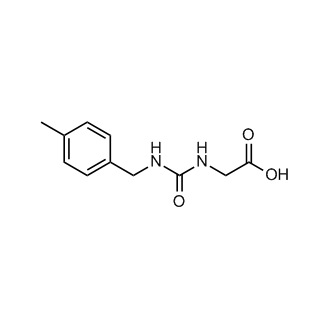 2-({[(4-methylphenyl)methyl]carbamoyl}amino)acetic acid