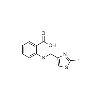 2-{[(2-methyl-1,3-thiazol-4-yl)methyl]sulfanyl}benzoic acid