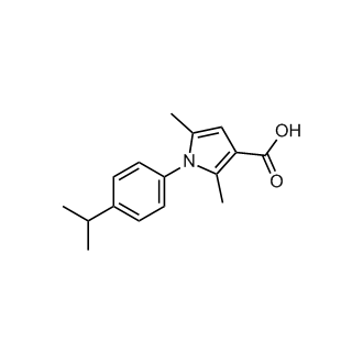 2,5-Dimethyl-1-[4-(propan-2-yl)phenyl]-1h-pyrrole-3-carboxylic acid