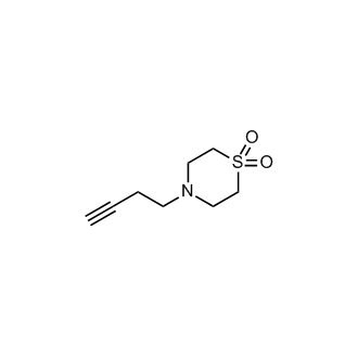 4-(But-3-yn-1-yl)-1λ6-thiomorpholine-1,1-dione