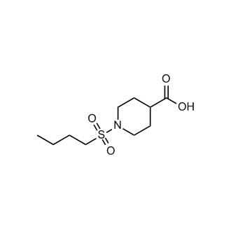 1-(Butane-1-sulfonyl)piperidine-4-carboxylic acid