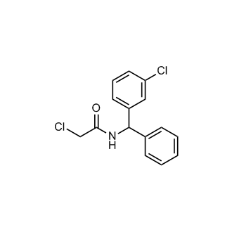 2-Chloro-n-[(3-chlorophenyl)(phenyl)methyl]acetamide