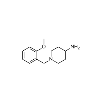 1-[(2-methoxyphenyl)methyl]piperidin-4-amine