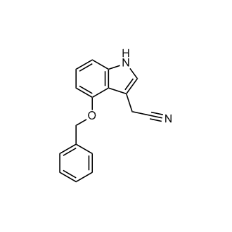 2-[4-(benzyloxy)-1h-indol-3-yl]acetonitrile