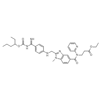 Ethyl 3-(2-(((4-(N-((hexan-3-yloxy)carbonyl)carbamimidoyl)phenyl)amino)methyl)-1-methyl-N-(pyridin-2-yl)-1H-benzo[d]imidazole-5-carboxamido)propanoate (Dabigatran Impurity)