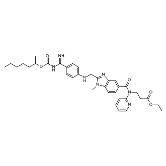 Ethyl 3-(2-(((4-(N-((heptan-2-yloxy)carbonyl)carbamimidoyl)phenyl)amino)methyl)-1-methyl-N-(pyridin-2-yl)-1H-benzo[d]imidazole-5-carboxamido)propanoate (Dabigatran Impurity)