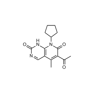 6-Acetyl-8-cyclopentyl-2-hydroxy-5-methylpyrido[2,3-d]pyrimidin-7(8H)-one (Palbociclib Impurity)
