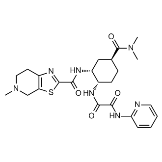 N1-((1S,2R,4S)-4-(Dimethylcarbamoyl)-2-(5-methyl-4,5,6,7-tetrahydrothiazolo[5,4-c]pyridine-2-carboxamido)cyclohexyl)-N2-(pyridin-2-yl)oxalamide (Edoxaban Impurity)