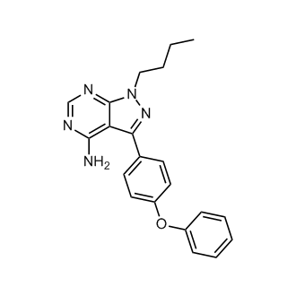 1-Butyl-3-(4-phenoxyphenyl)-1H-pyrazolo[3,4-d]pyrimidin-4-amine (Ibrutinib Impurity)