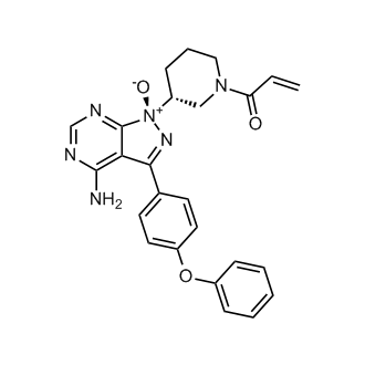 (S)-1-((R)-1-Acryloylpiperidin-3-yl)-4-amino-3-(4-phenoxyphenyl)-1H-pyrazolo[3,4-d]pyrimidine 1-oxide (Ibrutinib Impurity)