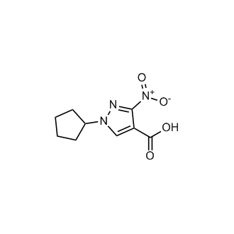 1-Cyclopentyl-3-nitro-1H-pyrazole-4-carboxylic acid