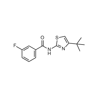 N-(4-(tert-Butyl)thiazol-2-yl)-3-fluorobenzamide