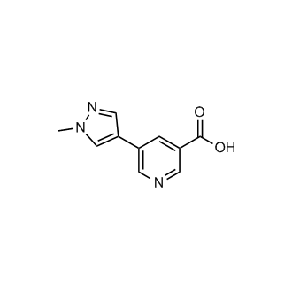 5-(1-Methyl-1h-pyrazol-4-yl)pyridine-3-carboxylic acid