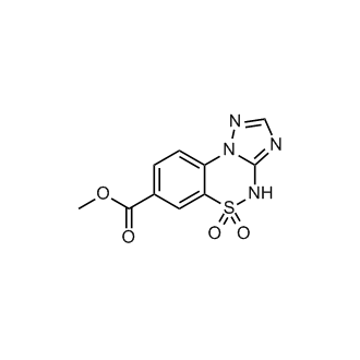 Methyl 8,8-dioxo-8λ6-thia-2,3,5,7-tetraazatricyclo[7.4.0.0,2,6]trideca-1(13),3,5,9,11-pentaene-11-carboxylate