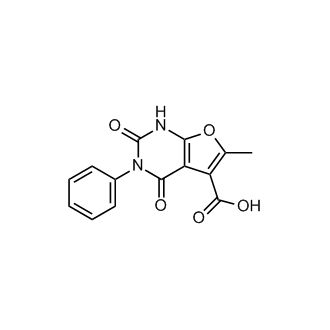 6-Methyl-2,4-dioxo-3-phenyl-1h,2h,3h,4h-furo[2,3-d]pyrimidine-5-carboxylic acid