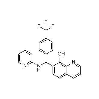 7-{[(pyridin-2-yl)amino][4-(trifluoromethyl)phenyl]methyl}quinolin-8-ol