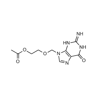 2-[(2-Amino-6-oxo-6,9-dihydro-1h-purin-9-yl)methoxy]ethyl acetate
