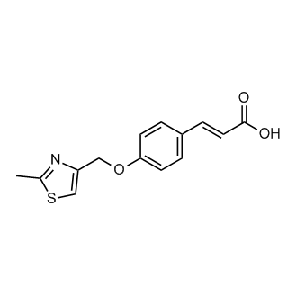 (2e)-3-{4-[(2-methyl-1,3-thiazol-4-yl)methoxy]phenyl}prop-2-enoic acid