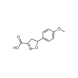 5-(4-Methoxyphenyl)-4,5-dihydro-1,2-oxazole-3-carboxylic acid