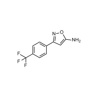 3-[4-(trifluoromethyl)phenyl]-1,2-oxazol-5-amine