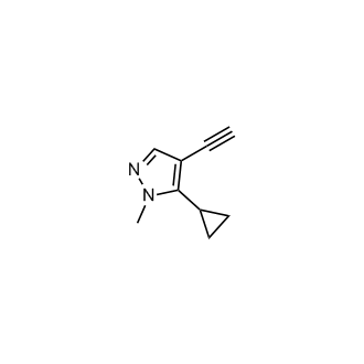 5-Cyclopropyl-4-ethynyl-1-methyl-1h-pyrazole