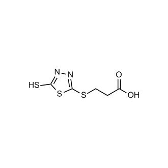3-((5-Mercapto-1,3,4-thiadiazol-2-yl)thio)propanoic acid